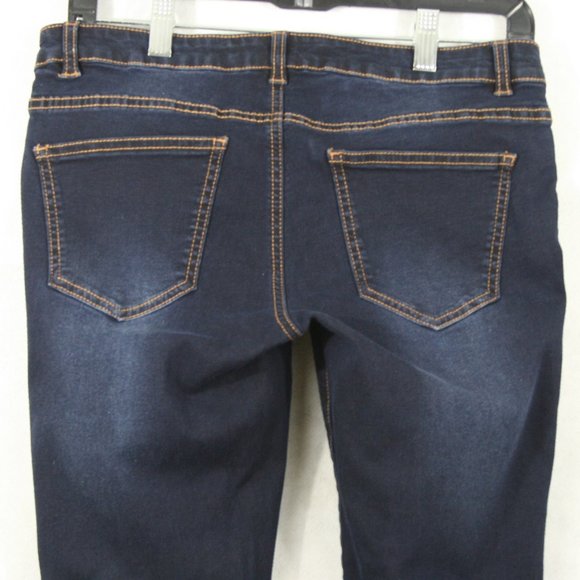 Noisy May Blue Cotton Blend Stretch Jeans SZ 8 EUC - Picture 4 of 12